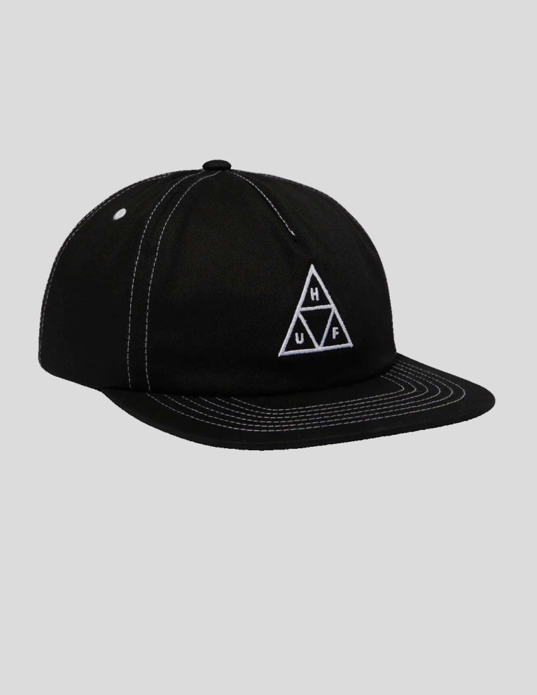 Gorra HUF set tt snapback black/white